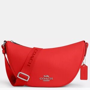 NEW•COACH•MIAMI RED PACE SHOULDER BAG•